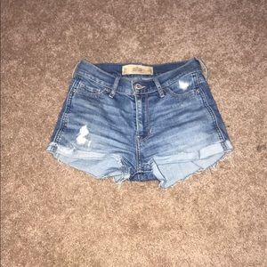 Hollister high rise shorts